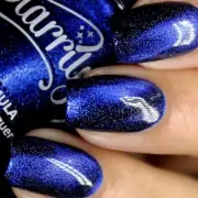 Starrily Neptune - Dark Blue Magnetic Multichrome Holographic Holo Nail Polish
