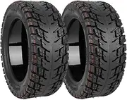 90/65-6.5 Vacuum Tire 11 Inch with Built-in Live Glue Repairable for Dualtron Zero 11X Kaabo Scooter Fits Most 38cc, 47cc, and 49cc Mini Pocket Bikes MTA1/MTA2, GP-RSR 2pcs