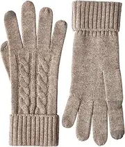[VIKIDEER] Touchscreen 100% Pure Cashmere Gloves Women Ladies Soft Knit and Long Ribbed Cuffs