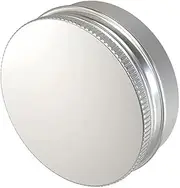 (100ml) Aluminium Empty Cosmetic Pot Lip Balm Jar Tin Container Silver Box Containers