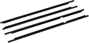 Compatible for Toyota Land Cruiser LC100 Series Compatible for Lexus LX470 1998-2007 Outer Windows Rubber Weatherstrip Door Seal Belt Moulding Trim 4PCS
