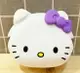 【震撼精品百貨】Hello Kitty 凱蒂貓-三麗鷗 Hello Kitty日本SANRIO三麗鷗KITTY日本矽膠造型零錢包-紫*77557 震撼日式精品百貨