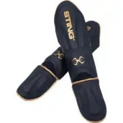 STING Premium Professional Kick Boxing Shinguard Leg Guard Instep Protectors