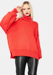 Smile Seeker Turtleneck Sweater