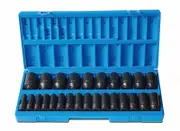 Action 605222601 - 26 Piece 1/2" Drive Deep Impact Socket Set Metric