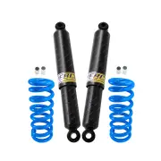 Rear Webco Shock Absorber Lovells Raised Spring for MITSUBISHI MAGNA TR TS 91-97