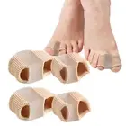 Set of 2 Toe Separators Gel with 2 Loops Toe Protector Guard Feet Care
