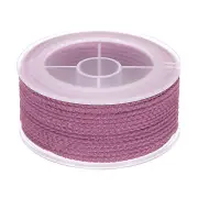 Nylon Thread Twine Beading Cord, 52ft Bracelets String Cord Rope, Dark Red