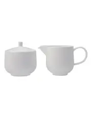 [Maxwell & Williams] Cashmere Sugar & Creamer Set Gift Boxed in White