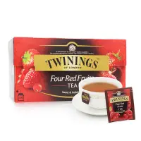 在飛比找蝦皮購物優惠-食都 年節送禮 茶葉禮盒 TWININGS川寧四紅果果香味紅