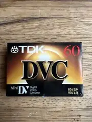 TDK - DVC 60 Mini DV Digital Video Cassette Tape