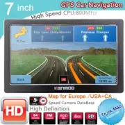 7 Inch HD GPS Portable Navigation 2025 Maps for Europe Russia Car TRUCK CAMPING
