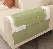 Sofa Armrest Organizer Pockets,Hanging Storage Bag,Couch Chair Armrest Storage Bag Bed Caddy Pockets for Cell Phone Remote Control Storage Space Saver Magazine Sunglasses (Color : Color 1, Size : 40