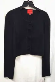 AUTH NARCISO RODRIGUEZ FOR DESIGN NATION SHORT BLAZER JACKET Sz L