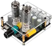 OKUMEYR Vacuum Tube Preamp Hi Fi Stereo Amplifier Board for Home Theater DIY Enhance Audio Effect with Stylish Design Compatible for Turntable and Sound System