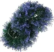 Artificial Eucalyptus Plant Topiary Ball Decorative Hanging Grass Ball for Outdoor Garden Patio and Ceiling Decor UV Resistant Non Fading Ornament