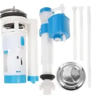 Accessories for 1 Set Float Valve Water Valve Mute Button Kit Toilet Tank Gla...