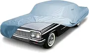 iCarCover Fits: [Chevy Impala 2-Door] 1965-1970 Premium Full Car Cover Waterproof All Weather Resistant Custom Outdoor Indoor Sun Snow Storm Protection Form-Fit Padded Cover with Straps