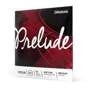 D'Addario Prelude Violin String Set 1/4 (Medium Tension)
