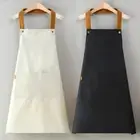 Waterproof Kitchen Apron with Pockets Sleeveless Apron For Men Women