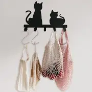 Coat Hanger Towel Hooks Storage Organizer Metal Organizer 5 Hooks Coat Hook