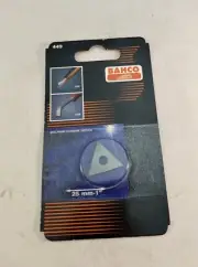 Bahco Replacement 1" Carbide Scraper Blade Triangle #449 for #625 Scrapers