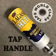 NICE SHORT STUBBY 3.5in ALLAGASH WHITE BEER TAP HANDLE marker tapper PULL