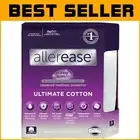 Ultimate Allergy Protection Zippered Cotton King Mattress Protector - Waterproof