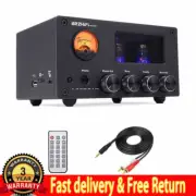 M7N 100W Multifunctional Bluetooth Stereo Power Amp 2x6J1 Electronic Tubes Amp