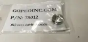 Nordson Comp GoPro 75012 30302 GREEN .012 Micro Cavity Nozzle 3/8-24 NEW