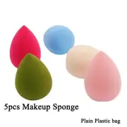 5 x Beauty Foundation blending Makeup Sponge blender Flawless Buffer Puff