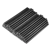 70pcs Mini Hot Glue Gun Sticks 4-inch x 0.27-inch for Glue Guns, Black