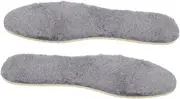 Healeved 1Pair Warm Insoles for Men Fluffy Fuzzy Shoe Inserts for Winter Comfort Breathable Cushioning for Boots Shoes