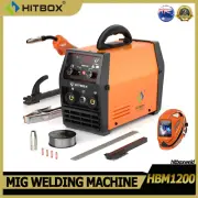 2 in 1 Gasless MIG Welder 200A 240V Flux Core MIG MMA Welding Machine Portable