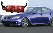 Fire extinguisher holder bracket for Lexus IS XE20