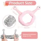 3Pcs Face Wash Headband Cute Snail Makeup Headbands Comfortable Elastic GoCQV