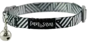 Dan & Sam Adjustable Polyester Webbing Collar Abstract