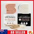 Strengthening Hair NEW Shampoo & Conditioner Bar Soap with Rice Water Protein