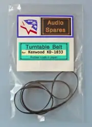 Turntable Belt for Kenwood KD-1033 Turntable