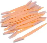 ARTSEWPLY Essential Makeup Tool 30pcs Stainless Steel Eyebrow Trimmers Facial Razors Portable for