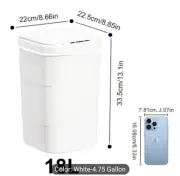 4.6 gallon Motion Sensor Trash Can