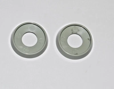 Front Inner Door Handle Collar Light Gray Fits Volkswagen Type2 Bus 1960-1964 (for: Volkswagen)
