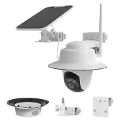 Weatherproof Gutter Mount & Sun Shade For Reolink Go PT Ultra/Argus PT Series