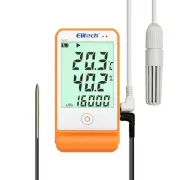 SUNNY Temperature and Humidity Data Logger, Large LCD Display, External Sensor t