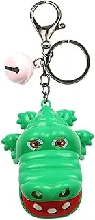 [Kvimvty] Crocodile Teeth Game Keychains for Kid, Crocodile Biting Finger Dentist Games Pendant for Backpacks Decorative Birthday Gifts, Party Rewards, Meet Gifts