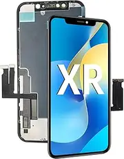 DTD for iPhone XR LCD Screen Replacement 6.1''3D Touch Screen Digitizer compatiable with Model A1984 A2105 A2106 A2107 A2108 (Without Repair Tools)