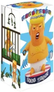 Royal Bobbles Baby Donald Trump REPLACEMENT BOX ONLY