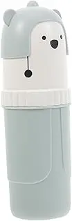 Gogogmee Travel Toothbrush Case Toothpaste Holder Portable Bathroom Cup for Easy Toothbrush Storage Durable Travel Accessory for Business School and Camping