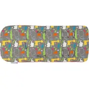 Comfi-Cush 80cm Cotton Seat Liner Pad/Mat for Baby Stroller/Pram Jungle Boogie