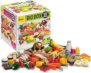Erzi 28025 21.4 x 21.4 x 22 cm Assortment Wooden Grocery Big Box